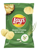 Papas Fritas Queso y Cebolla Lay's 85gr.