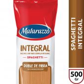 Fideos spaghetti integral Matarazzo x 500 g