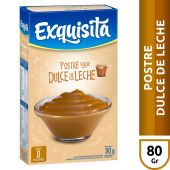 Postre Dulce de leche Exquisita x 80gr.