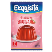 Gelatina sabor frutilla Exquisita 40 gr