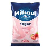 Yogur Bebible Entero Frutilla Milkaut 900gr.