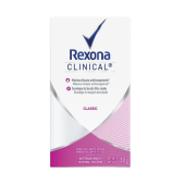 Desodorante Femenino Rexona Crema Clinical Antitranspirante Barra 48gr