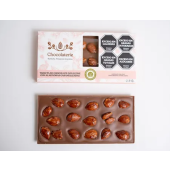 Tableta Chocolaterie Chocolate Leche con almendra Caramelizada 110Gr