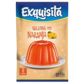 Gelatina sabor Naranja Exquisita 40 gr