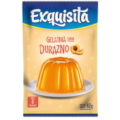 Gelatina sabor Durazno Exquisita 40 gr
