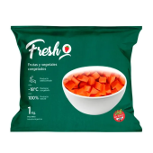 Zanahoria Cubeteada IQF Fresh 1Kg