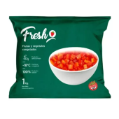 Morrón Rojo Cubeteado IQF  Fresh 1kg