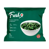 Espinaca Congelada Fresh 1kg.