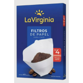 Filtro De Café N°4 La Virginia 