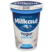 Yogur Cremoso Entero Natural Milkaut 180gr.