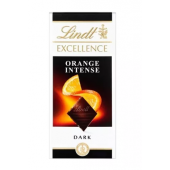 Tablet Chocolate Lindt Excellence Intense Orance 100 gr