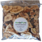 Mix de Frutos Secos Eco Nueces, Pasas morochas, Mani, Chips de banana, Almendras Puro Verde 250 gr