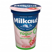 Yogur Cremoso Descremado Frutilla Milkaut 190gr
