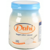 Yogur Dahi Firme Natural sin azúcar 200 gr