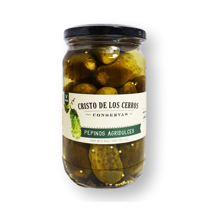 Pepinos Agridulces Cristo de los Cerros 600 GR