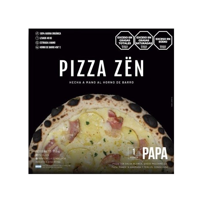 Pizza PAPA Y PANCETA Zën 1 Un