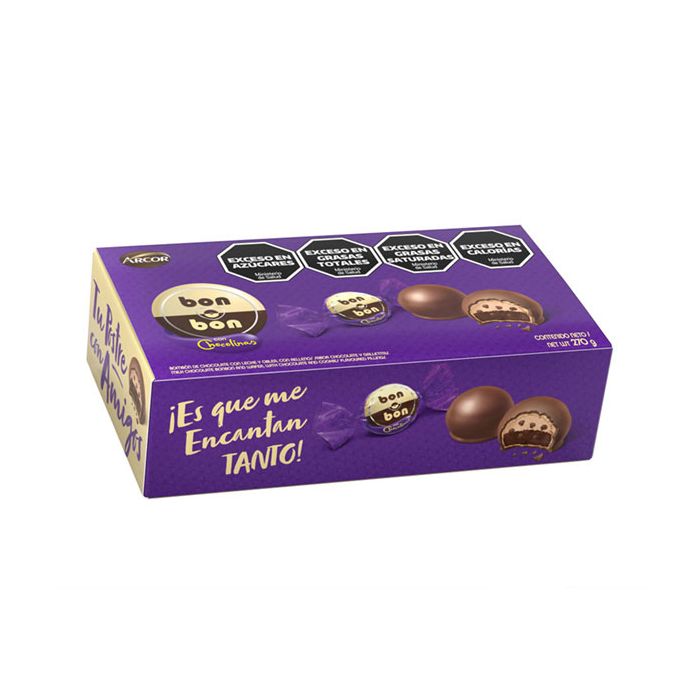 Bon o Bon Chocolinas Caja 18Unid 270Gr 