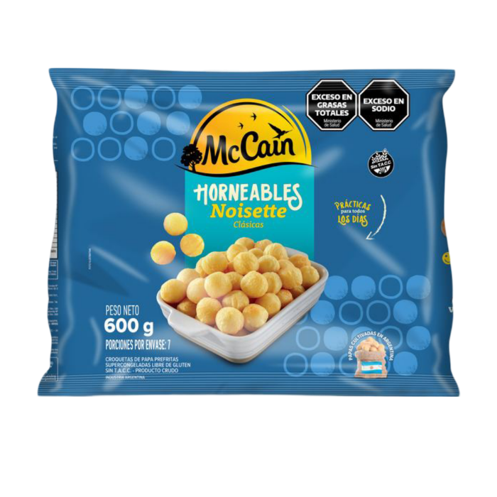 Papas Noisettes Congeladas Mc cain 600 gr
