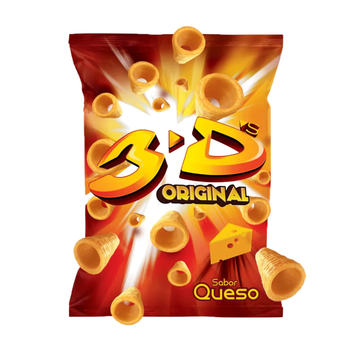 3D Mega Queso 92gr.