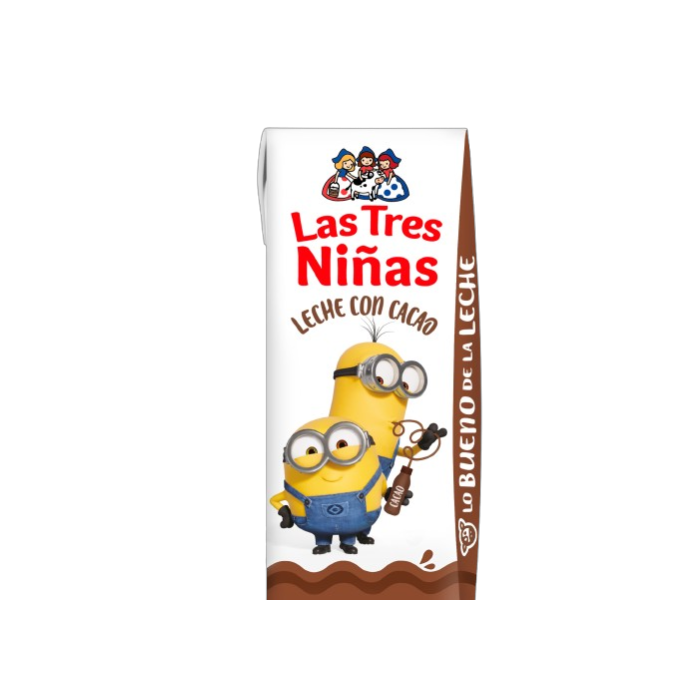 Leche Chocolatada Descremada Las Tres Niñas 200ml