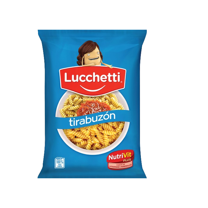 Fideos tirabuzón Lucchetti 500gr.