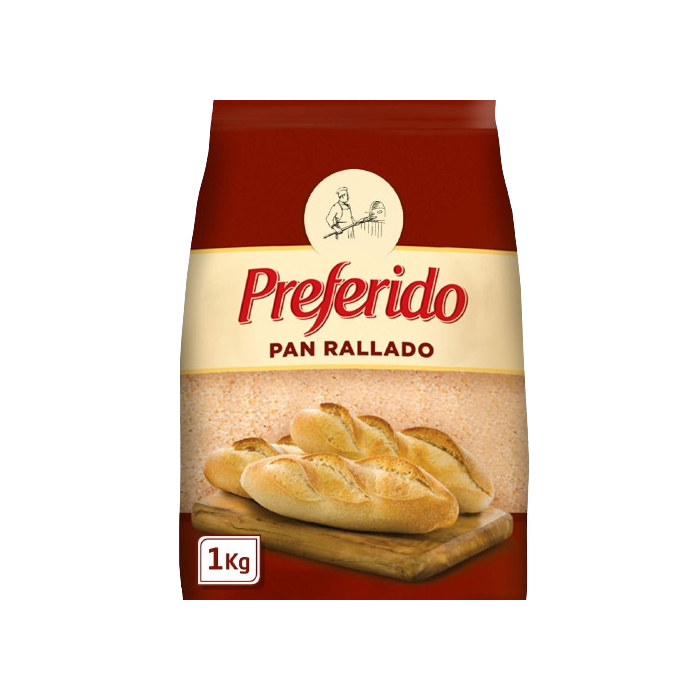 Pan rallado Preferido 1kg.