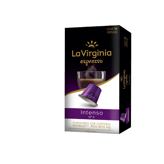 Café en Cápsulas Expresso Intenso La Virginia 10u.