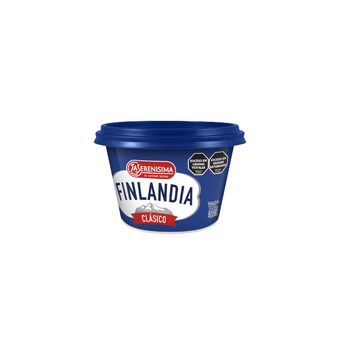 Queso Untable Finlandia Clásico La Serenísima 180gr.