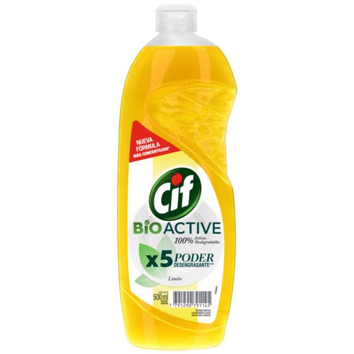 Detergente Desengrasante Limón  CIF  500ml