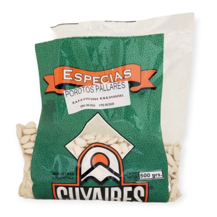 Porotos Pallares Cuyaires 500gr