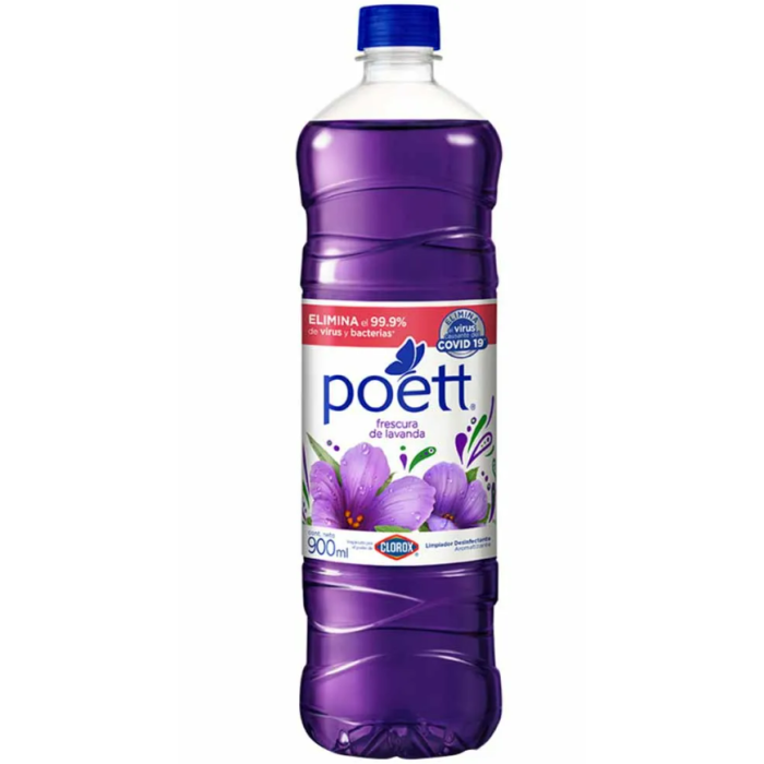 Liquido Desinfectante de Piso Poett Lavanda 900ml