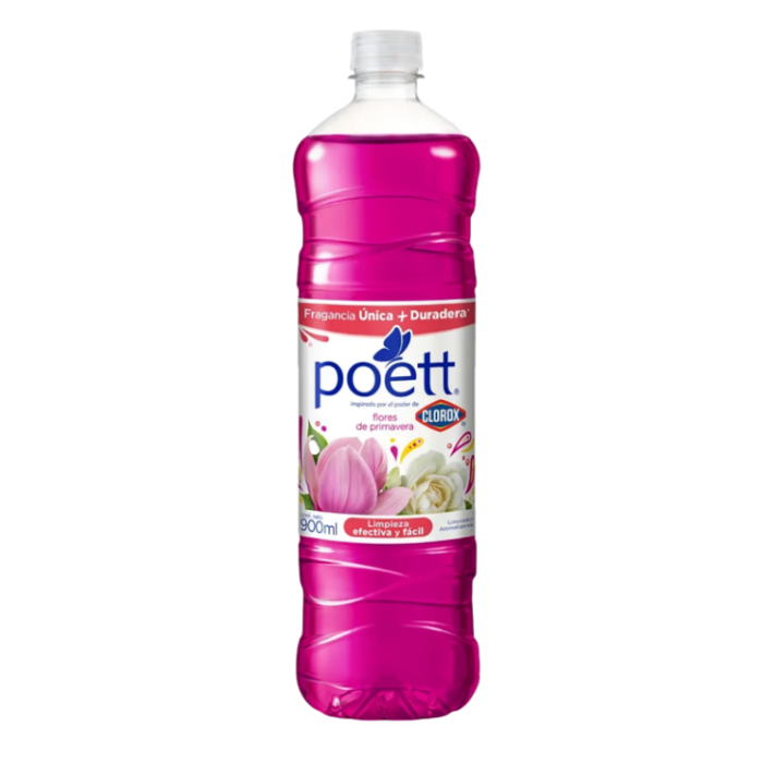 Liquido Desinfectante de Piso Poett Primavera 900ml