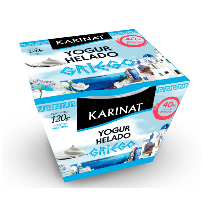 Yogurs Helado Griego Karinat 120gr.