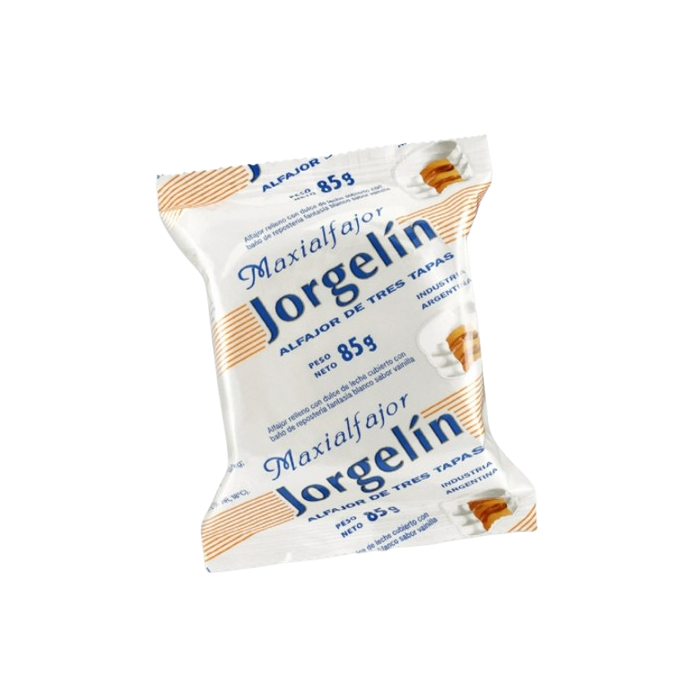 Alfajor Triple Blanco Jorgelin 85 gr