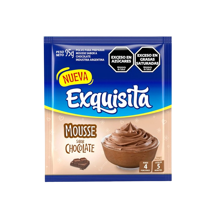 Mousse De Chocolate Exquisita 95g