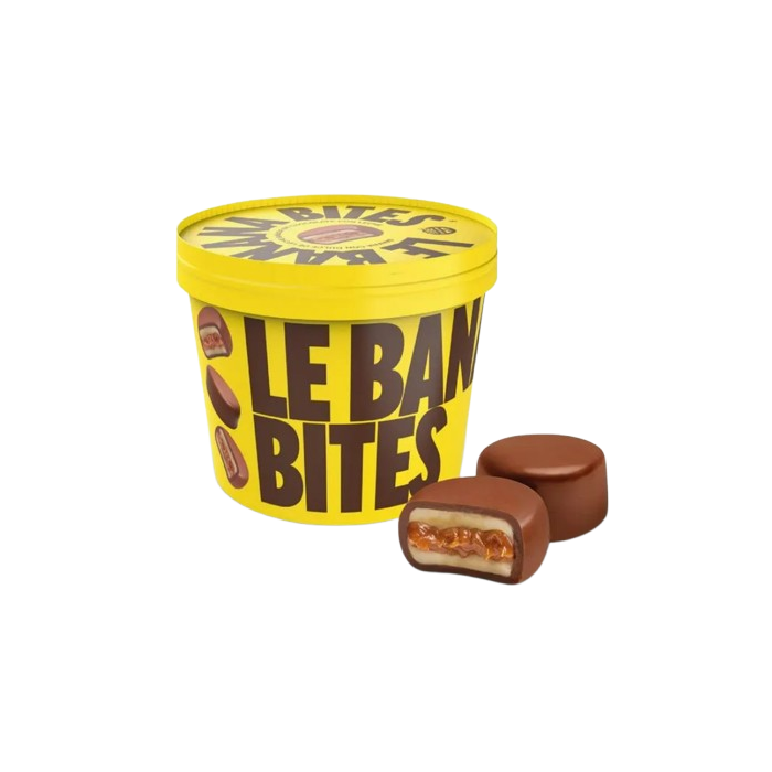 Bombón Bites de Chocolate con Leche Le Banana 150 gr.