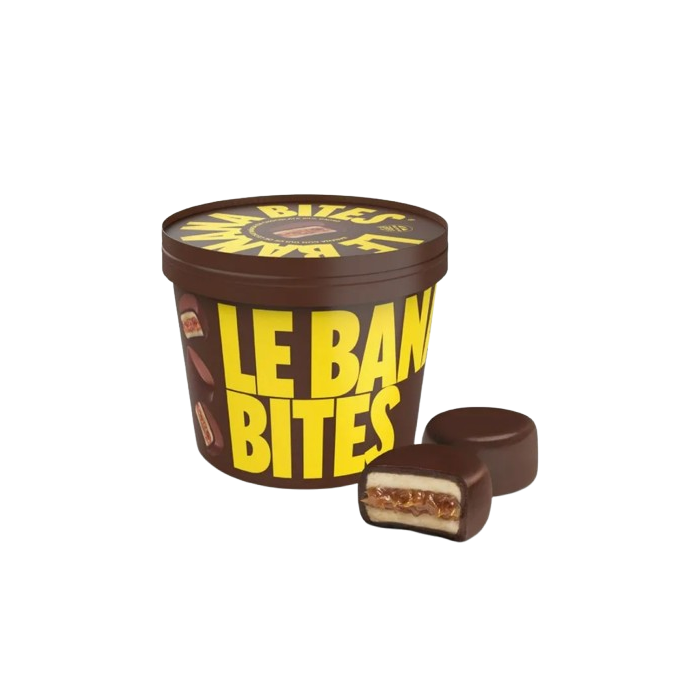 Bombón Bites de Chocolate Semiamargo 60% Cacao Le Banana 150 gr