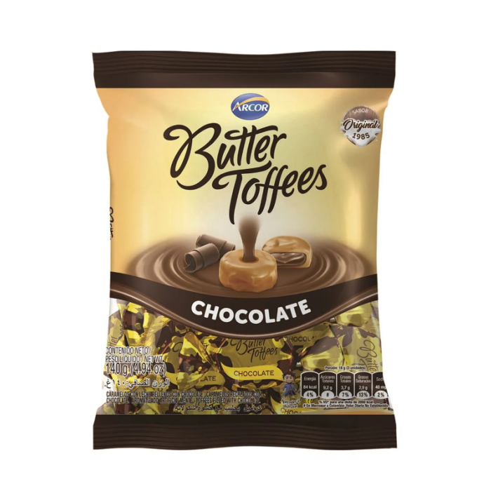 Bolsa de Caramelos  Chocolate  Butter Toffees 825 gr