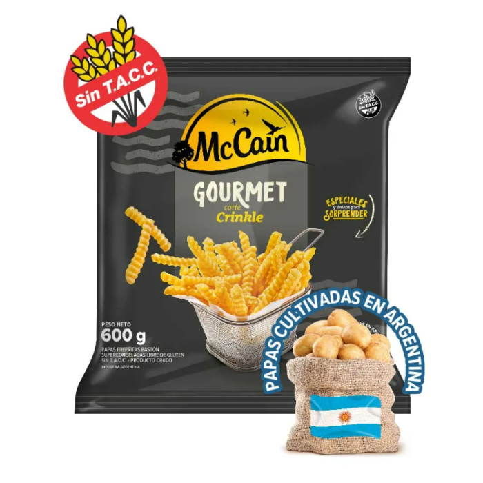 Papas Fritas  Crinkle Mc Caín 600 gr