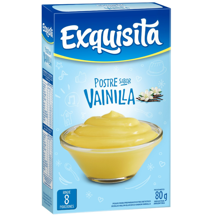 Postre Vainilla Exquisita 80gr