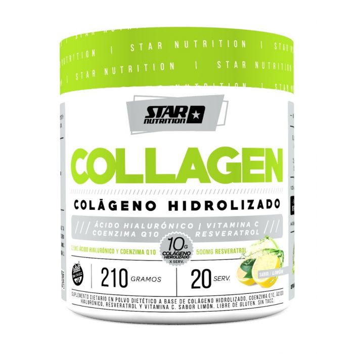 Colageno Hidrolizado sabor Limon Star Nutrition 210 gr