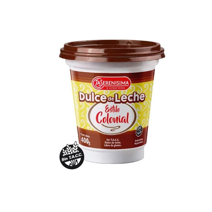 Dulce de Leche Estilo Colonial La Serenisima 400gr