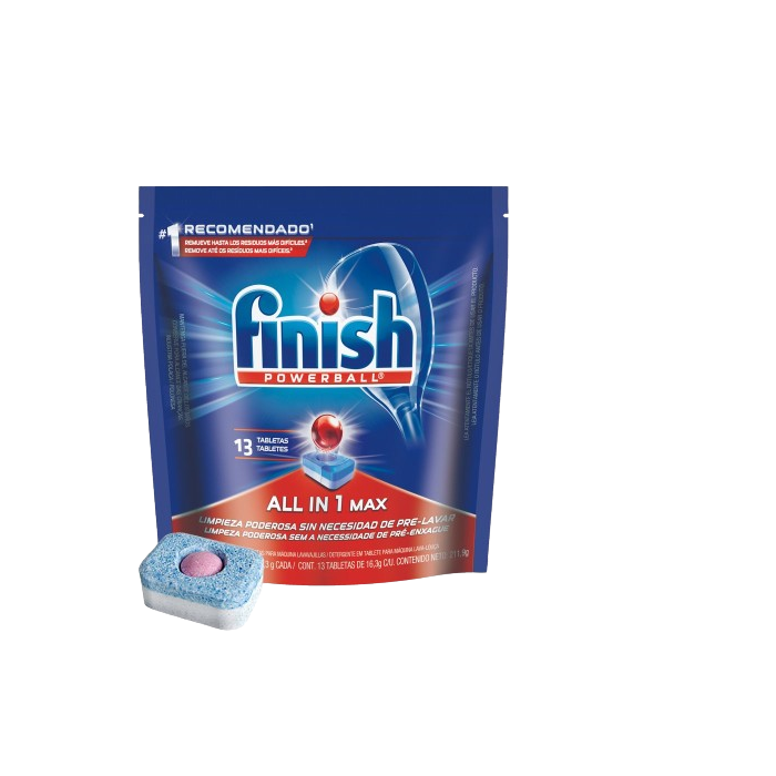 Detergente en Tabletas Finish 19.6gr