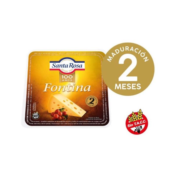 Queso Fontina Santa Rosa 275 gr.- SIN TACC