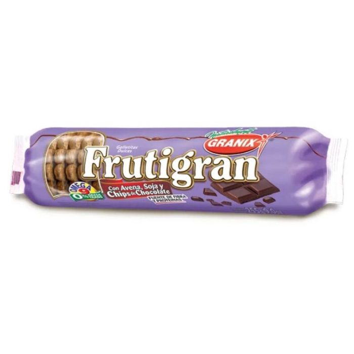 Galletitas con Chips Chocolate Frutigran Granix 255gr