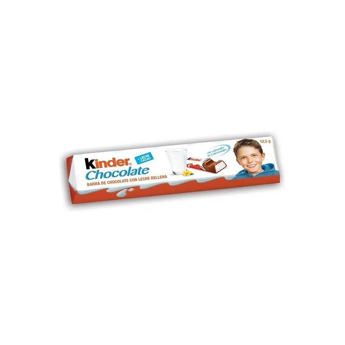 Barra de Chocolate con Leche Kinder 12.5 gr