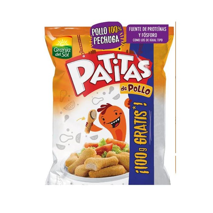 Patitas de pollo Granja del Sol x 1,1 kg
