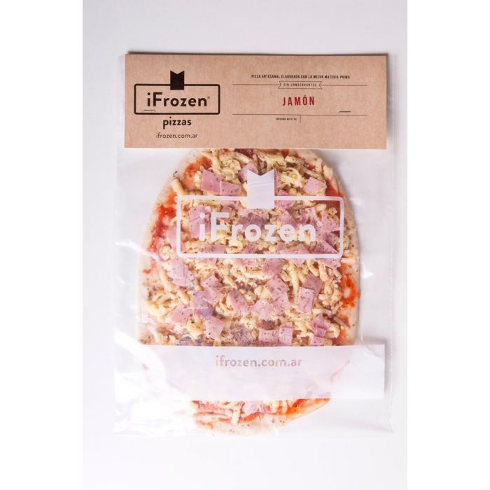 Pizza de Jamón iFrozen x 500 gr