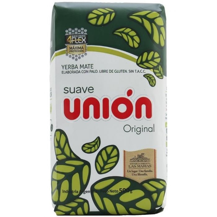 Yerba Mate Unión 4 Flex 500 gr.