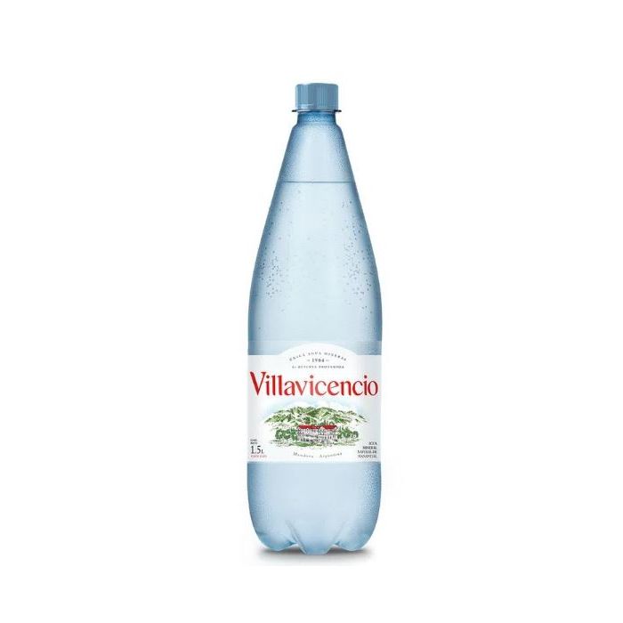Agua Mineral c/gas Villavicencio 1,5lt.
